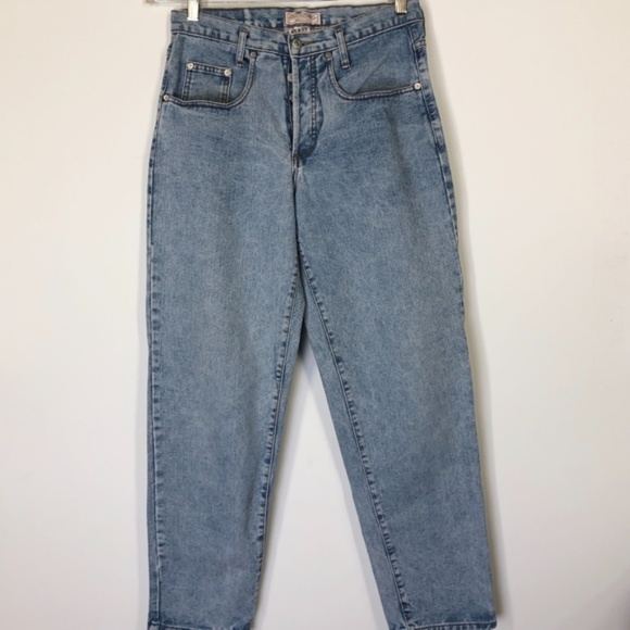 Guess Denim - Vintage 80's Guess Mom Button Fly Jeans Size 30